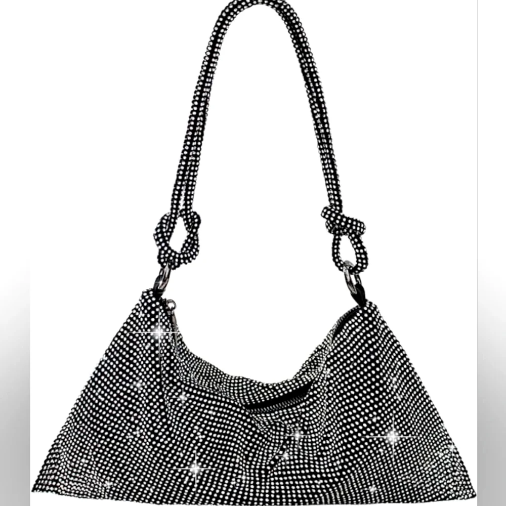 Beautiful Red Rhinestone Purse - Picture 7 of 8